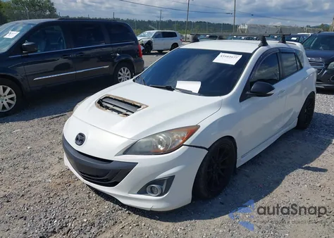 2013 Mazda Mazdaspeed3 Touring из США, поврежденный, VIN JM1BL1L47D1832889